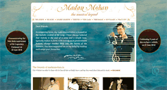 Desktop Screenshot of madanmohan.in